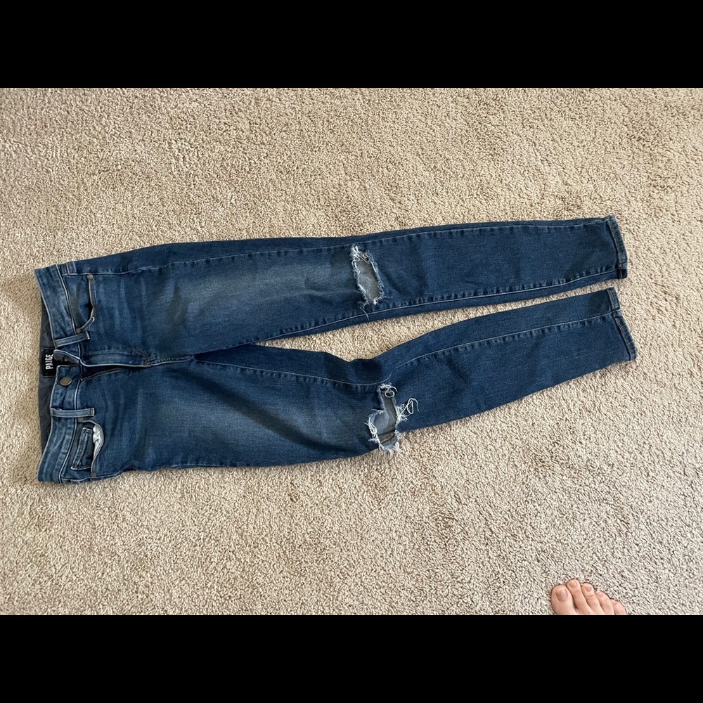 Page skinny jeans size 25